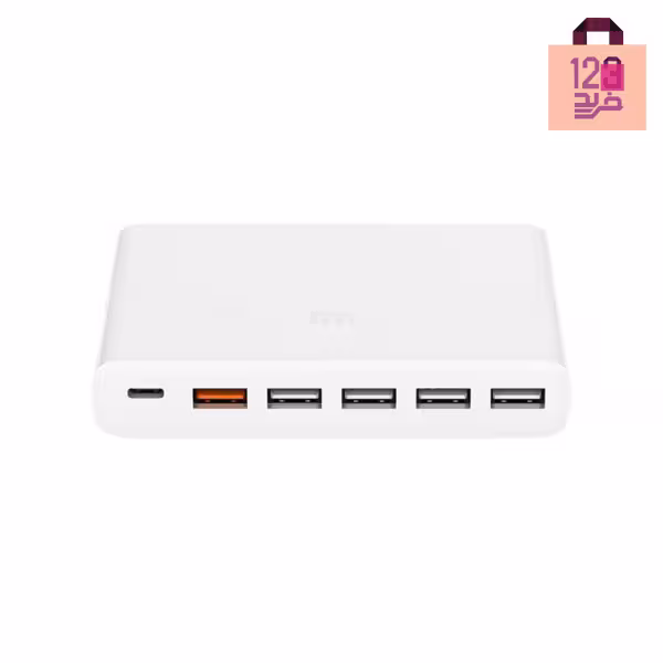 هاب شارژی 6 پورت USB شیائومی مدل Xiaomi Multiple Hub CDQ60W