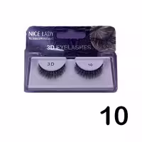 مژه جفتی 3D نایس لیدی شماره 10