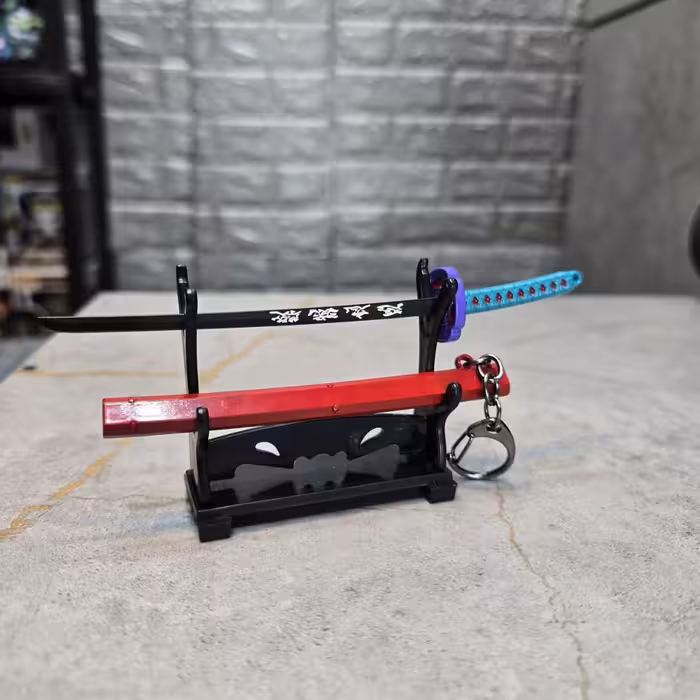 شمشیر فلزی 15 سانتی انیمه شیطان کش