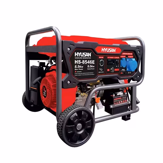 موتور برق بنزینی 8.5 کیلو وات هیوسان مدل HS-8546E