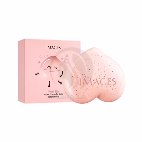 صابون اسکراب قلبی از بین برنده تیرگی نقاط حساس Images Soap