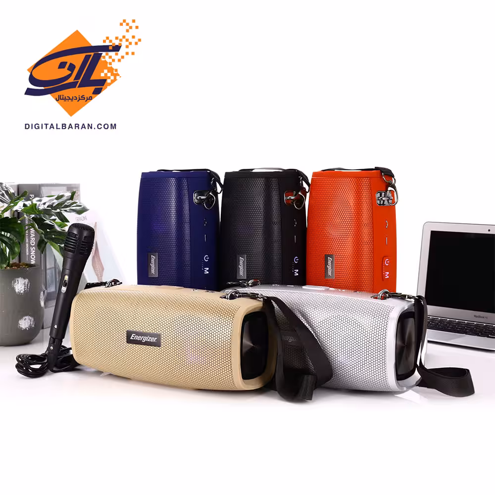 اسپیکر بلوتوثی قابل حمل انرجایزر مدل BTS204