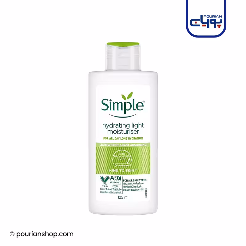 کرم آبرسان و مرطوب کننده لایت سیمپل _ Simple Hydrating Light