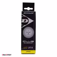 توپ پینگ پنگ دانلوپ 1 ستاره Club Champ سه عددی (اقساط)