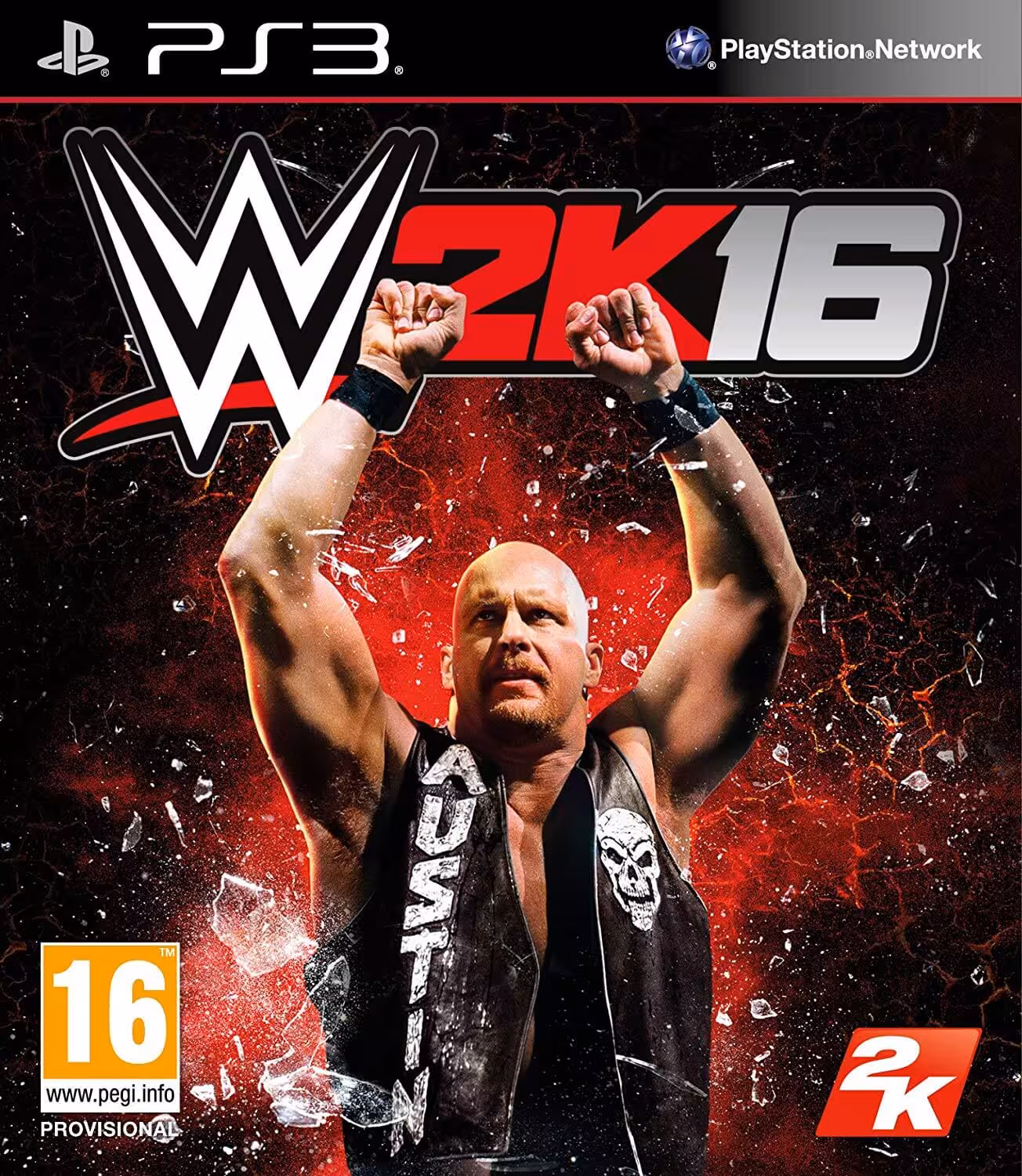 بازی پلی استیشن 3 (PS3 ) نسخه رایتی نسخه هک شده بازی  WWE 2K16