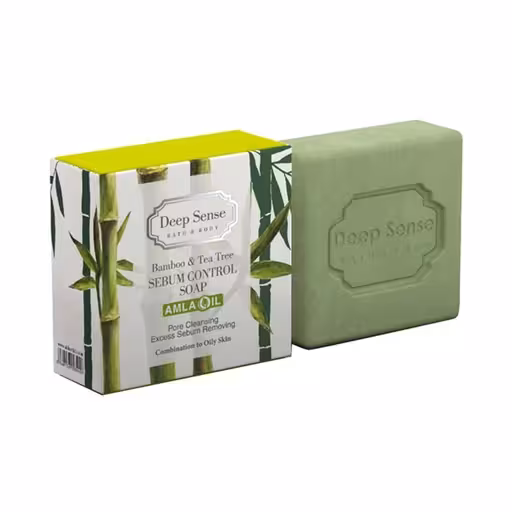 قیمت و خرید صابون بامبو و درخت چای دیپ سنس کنترل کننده چربی -