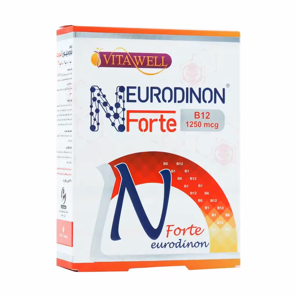 قرص نورودینون فورت ویتاول 30عدد | Vitawell Neurodinon Forte