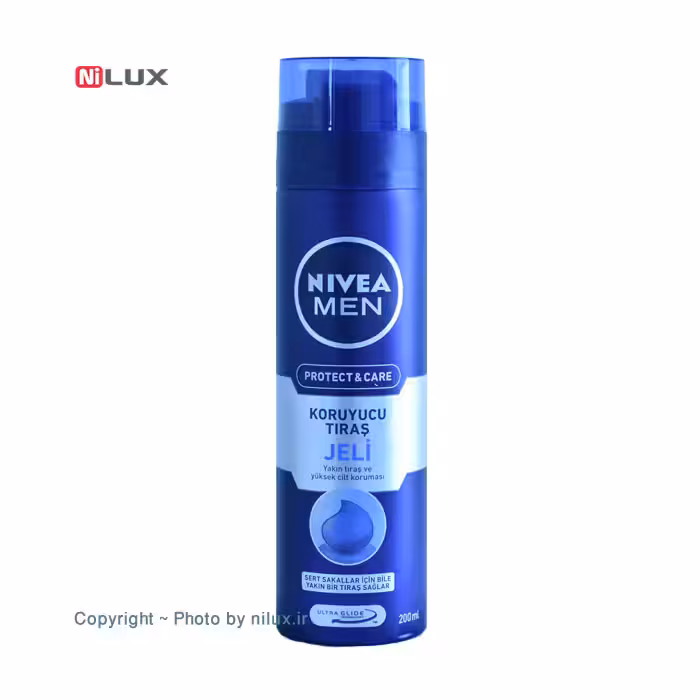 ژل اصلاح مردانه نیوآ مدل Protect & Care حجم 200 میلی لیتر