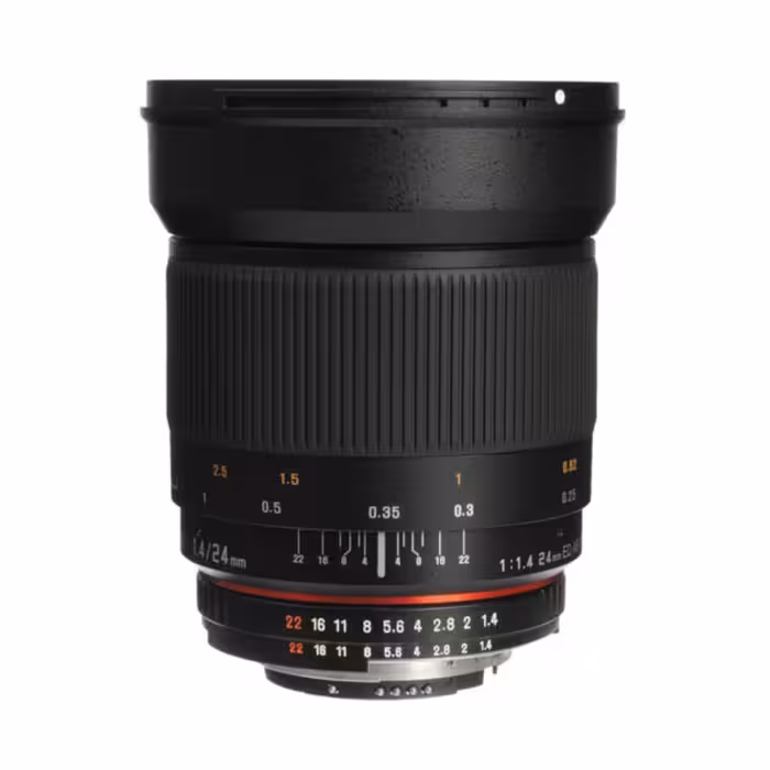 لنز سامیانگ Samyang 24mm f/1.4 ED AS UMC Wide-Angle Lens for Nikon
