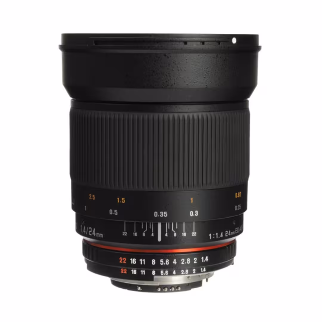 لنز سامیانگ Samyang 24mm f/1.4 ED AS UMC Wide-Angle Lens for Nikon