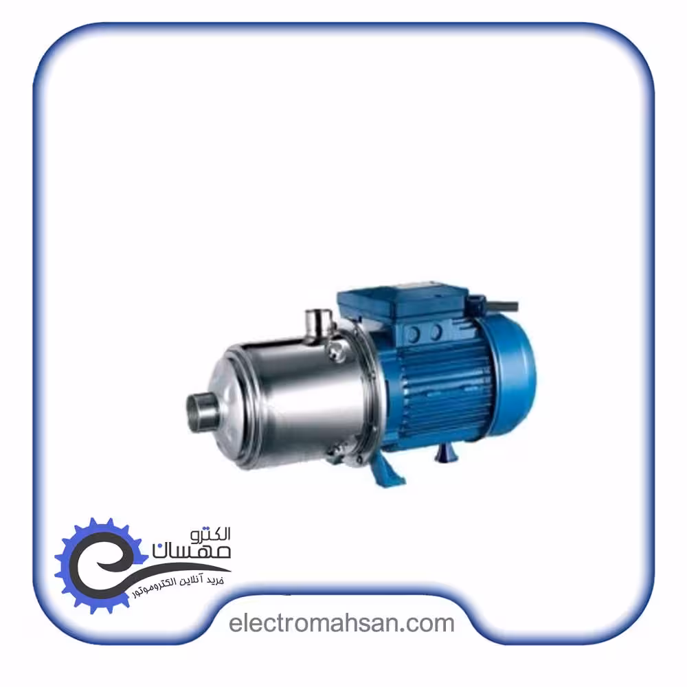 پمپ آب طبقاتی افقی پنتاکس 3 اسب، 743 متر، سه فاز، مدلU7-300/6T ، ساخت ایتالیا