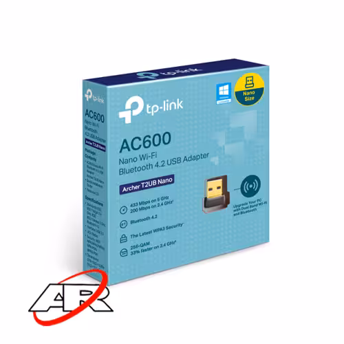 کارت شبکه USB بی سیم تی پی لینک مدل Archer T2UB Nano AC600