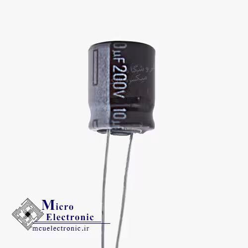 خازن الکترولیت 10uF 200v