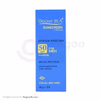 کرم ضد آفتاب مردانه SPF 50 دکتر ژیلا 50گرمی