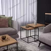 میز عسلی آسپا کد A-101