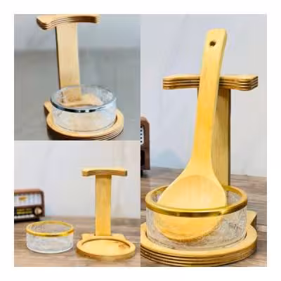 کنار گازی آبگز با استند چوبی