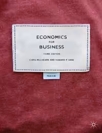 خرید و دانلود نسخه کامل کتاب Economics for Business (3rd Edition) - Original PDF
