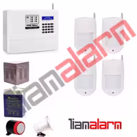 پکیج دزدگیر اماکن بیسیم مدل فایروال تلفنی F7H74
