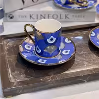 ست قهوه خوری کوزووا ترکیه mavi nazar