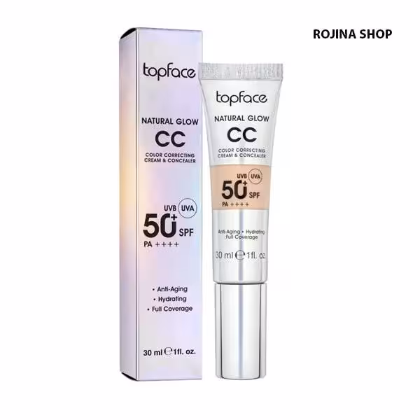 سی‌ سی کرم تاپ فیس SPF 50 شماره 007