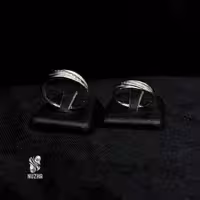 حلقه ست نقره زنانه ومردانه کدhs1027