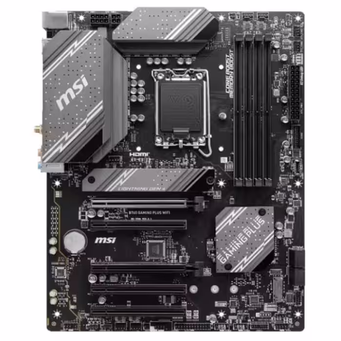 مادربرد ام اس آی B760 GAMING PLUS WIFI DDR5 (فروش به‌صورت باندل CPU)