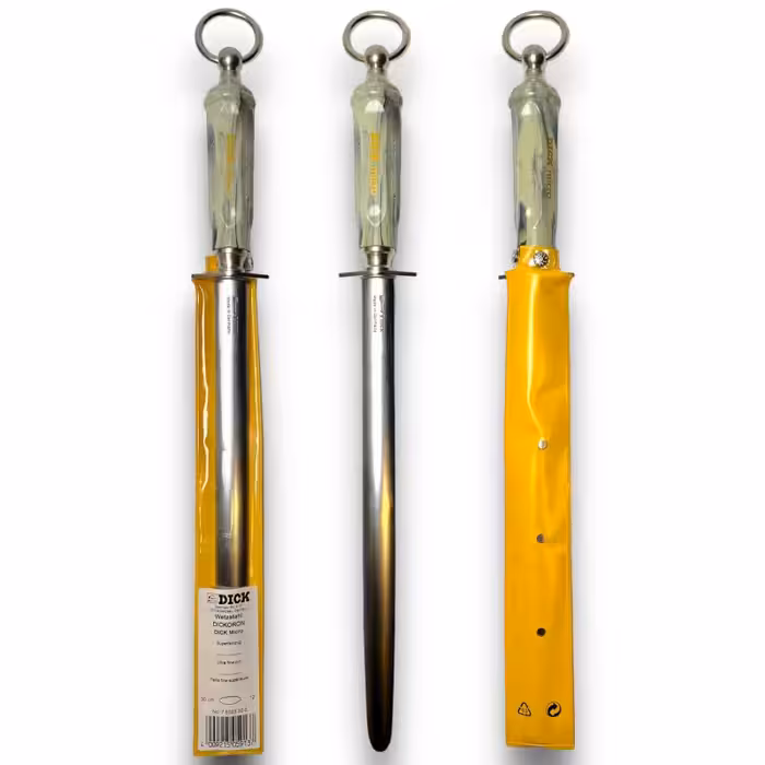 مصقل قصابی اف دیک مدل 7.5003.30 | طول 30 سانتی‌متر | نوع Micro | تیزکن چاقو حرفه‌ای | طراحی ارگونومیک | کیفیت اورجینال | ساخت آلمان | مناسب برای قصابی و آشپزخانه صنعتی