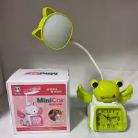 ساعت زنگی و چراغ مطالعه مدل MiniCar