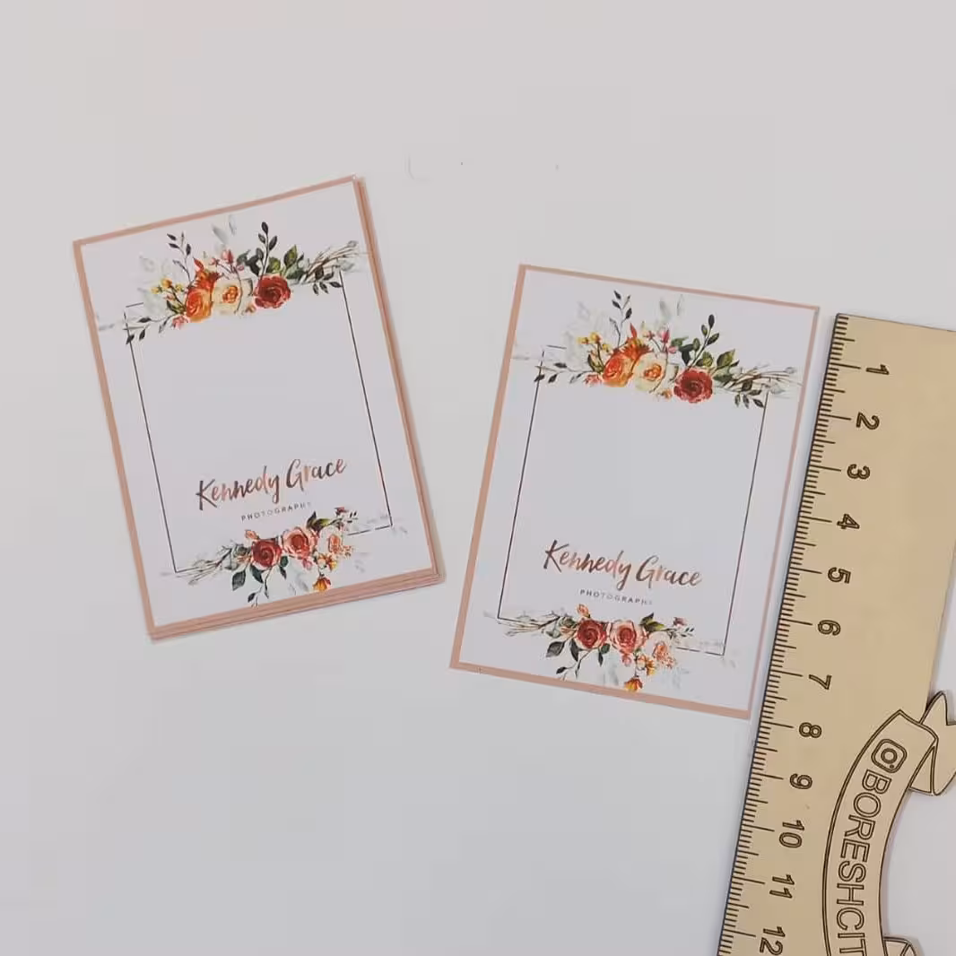 کارت گیفت طرح گل کوچک  بسته 50 عددی