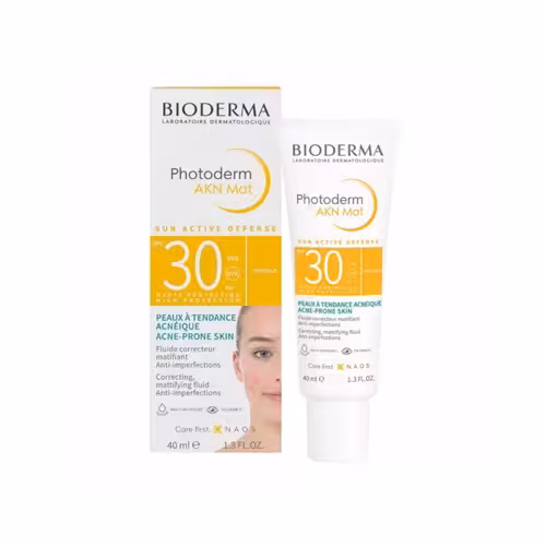 فلوئید ضد آفتاب بی رنگ فتودرم بایودرما آکنه مت SPF30