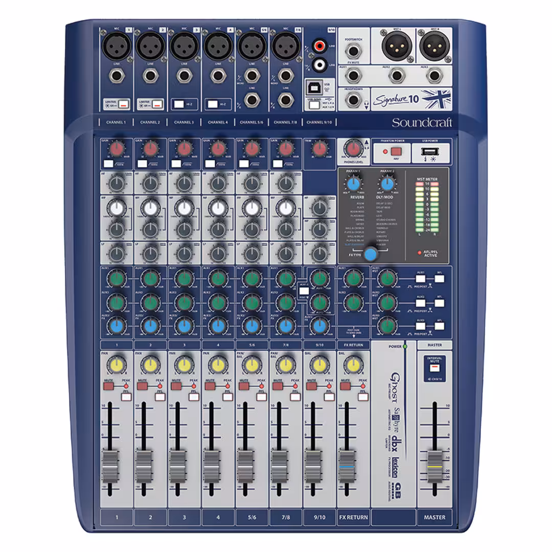 میکسر آنالوگ Soundcraft Signature 10