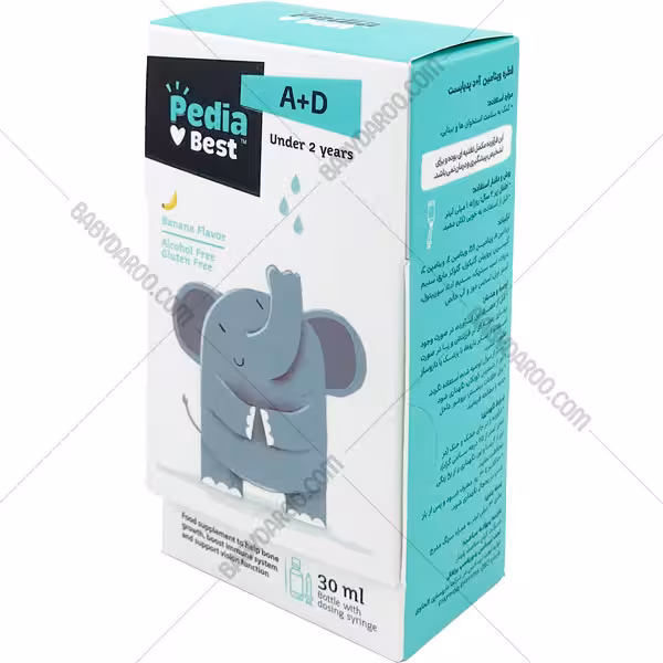 قطره ویتامین A D پدیا بست