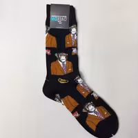 جوراب ساقدار مردانه ماکسیو طرح میمون جنتلمن