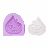 قالب سیلیکونی کتیبه حسین 8 در 7 سانت