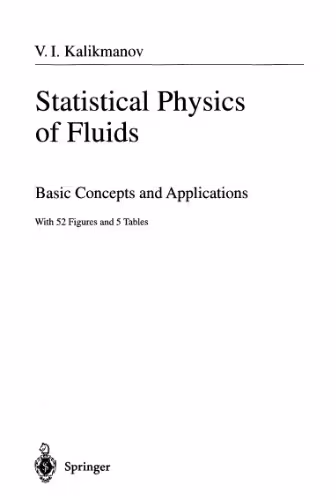 خرید و دانلود نسخه کامل کتاب Statistical physics of fluids: basic concepts and applications