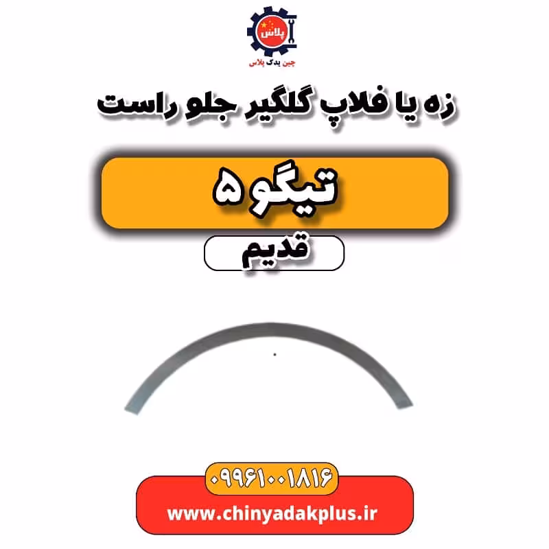 زه یا فلاپ گلگیر جلو راست تیگو 5 قدیم