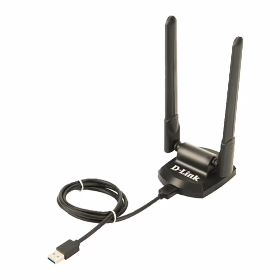 قیمت و خرید کارت شبکه USB بی‌سیم و دوباند AX1800 دی لينک مدل DWA-X1852 | یاس ارتباط