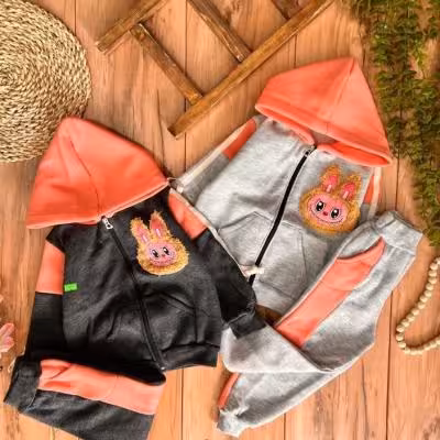 سویشرت شلوار لبوبو دخترانه