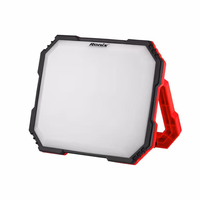 نورافکن LED برقی 50 وات با دسته تاشو رونیکس مدل RH-4217