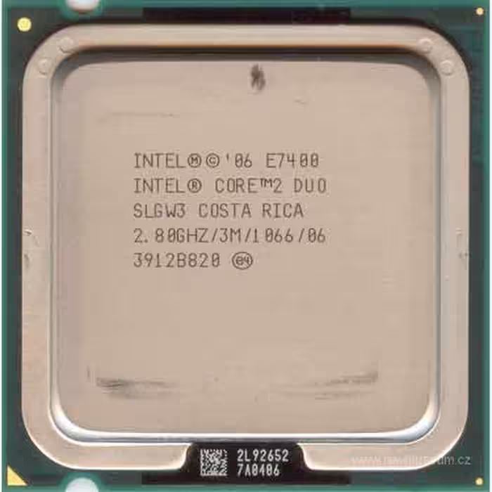 پردازنده مرکزی اینتل مدل Core™2 Duo E7400