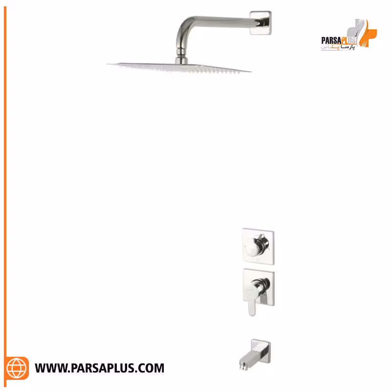 شیر حمام توکار راسان – مدل ویوات – فلت کلاس 2