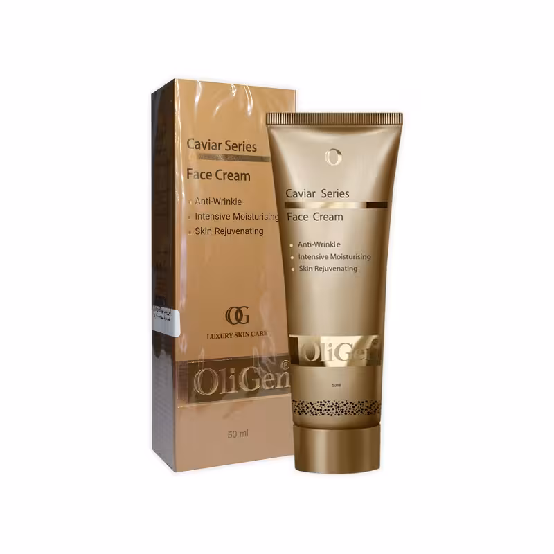 کرم صورت با عصاره خاویار الی ژن 50 میل