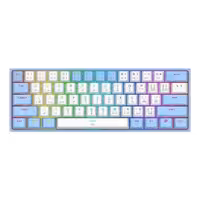 قیمت   مشخصات کیبورد مکانیکال گیمینگ Redragon Fizz K617 WB RGB | تکاف