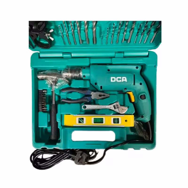 دریل چکشی دی سی ای مدل Z1J-FF04-13 مجموعه 41 عددی