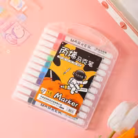 ماژیک 24 رنگ فضایی کد 3001