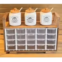 باکس چوبی به همراه فایل جا ادویه دار