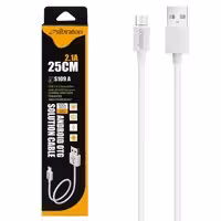 کابل شارژ و دیتا پاور بانکی میکرو فست 25 سانتی Sibraton S109 A و S105