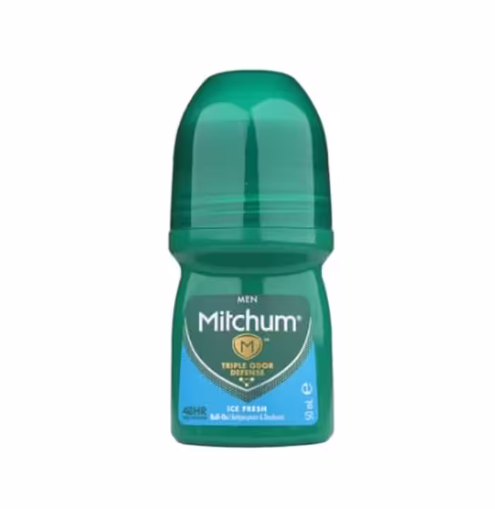 مام رول مردانه آیس فرش میچام Mitchum Ice Fresh Roll On Deodorant 50mil