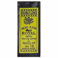 سوزن رویال دستی شماره 10 (بسته 20 عددی)