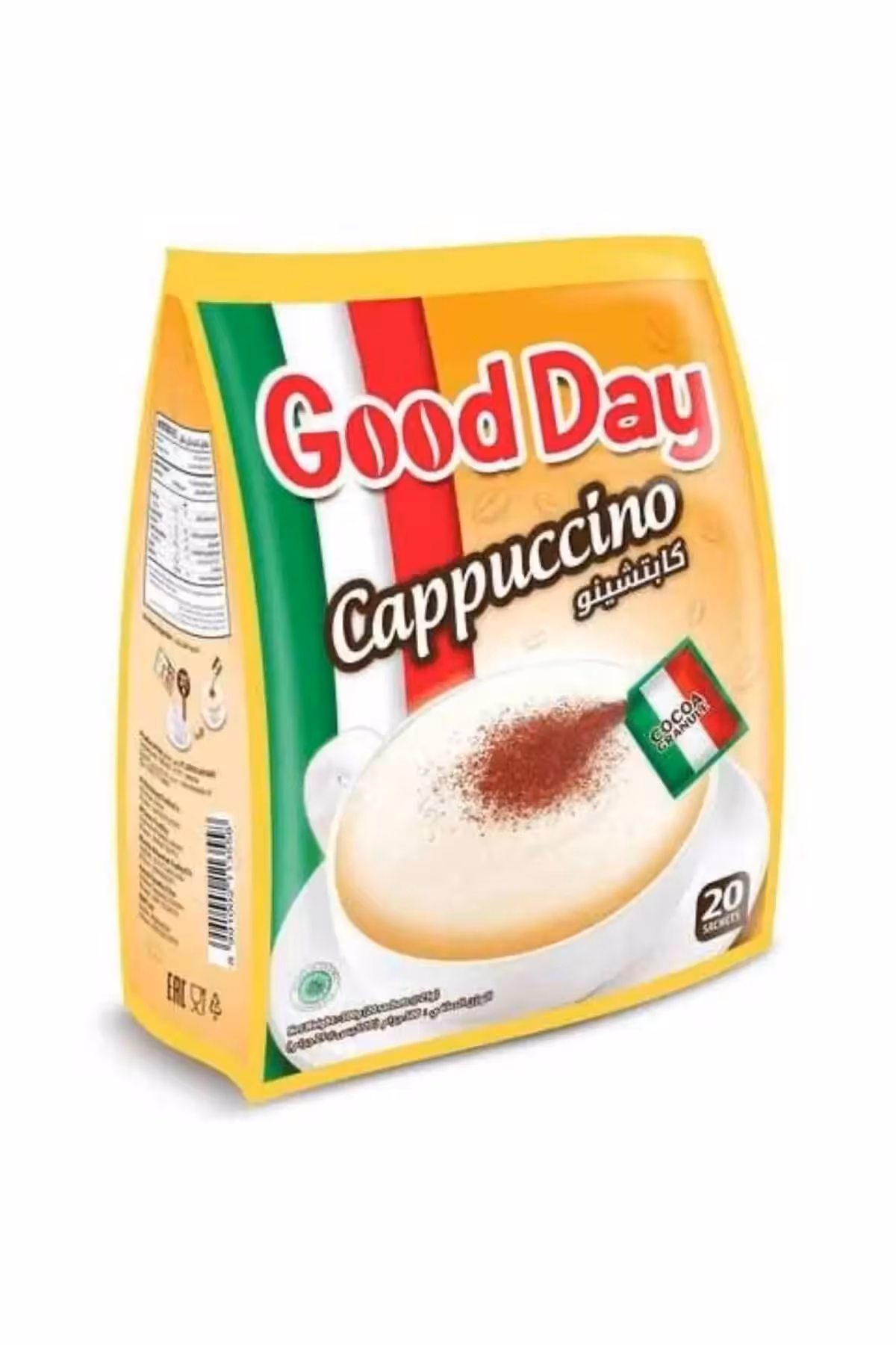 کاپوچینو good day با شکر 25 گرم 30 عددی - ارسال فوری